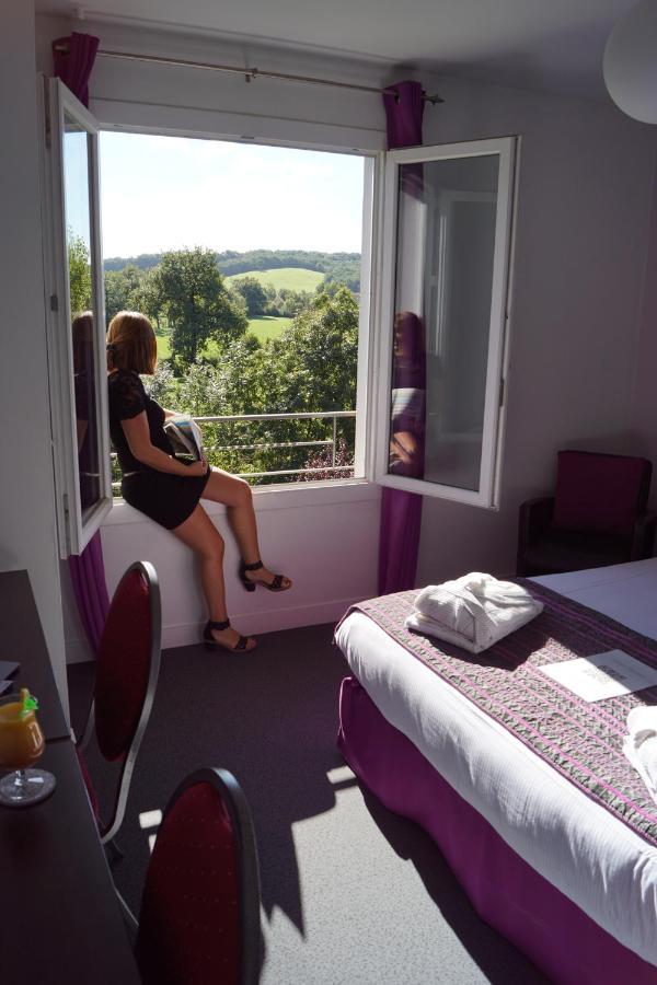 Logis Hotel Aux Berges De L'Aveyron Onet-le-Chateau Exterior foto